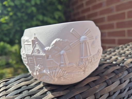Buy & Sell Nottinghamshire Broxtowe - Photos for Handmade paintable stone cast pot +paint
