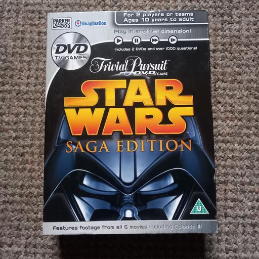 Buy & Sell North Northamptonshire Wellingborough - North Northamptonshire - Photos for trivial pursuit star wars saga ed. dvd game