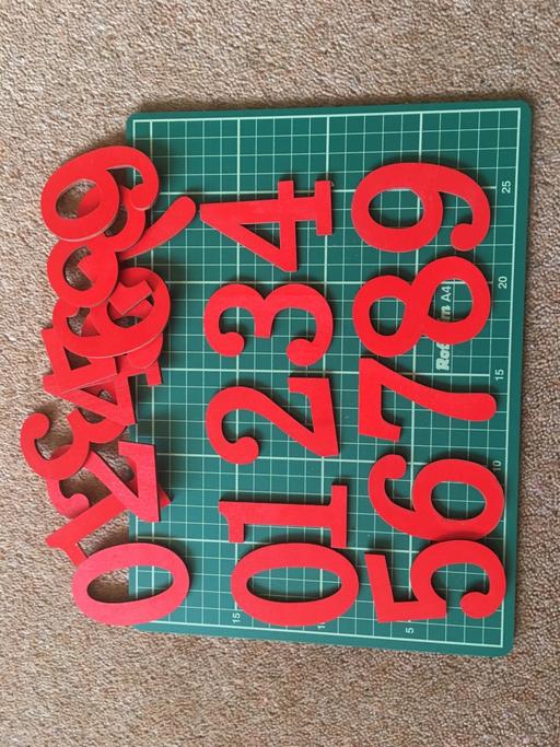 Classes Staffordshire South Staffordshire - Photos for Craft wooden numbers