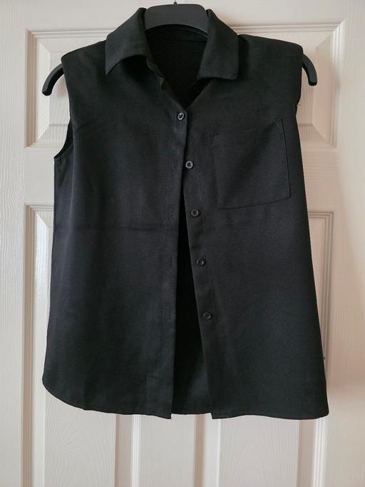 Buy & Sell Lancashire Blackpool - Photos for Ladies black sleeveless blouse size XS