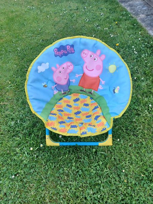 Buy & Sell Derbyshire North East Derbyshire - Photos for peppa pig folding moon chair