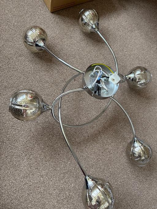 Buy & Sell Lancashire Fylde - Photos for 6 light flush ceiling light fitting