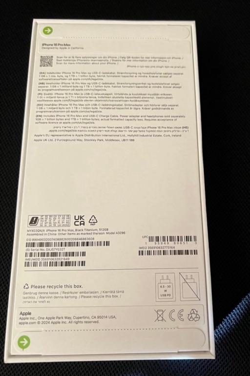 Buy & Sell Hertfordshire St. Albans - Photos for St Albans - Iphone 16 Pro Max (New & Sealed)