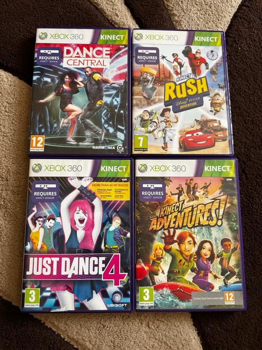 Buy & Sell Bexley Belvedere - Bexley - Photos for 4 FOR £10!! Xbox 360 Kinect Games