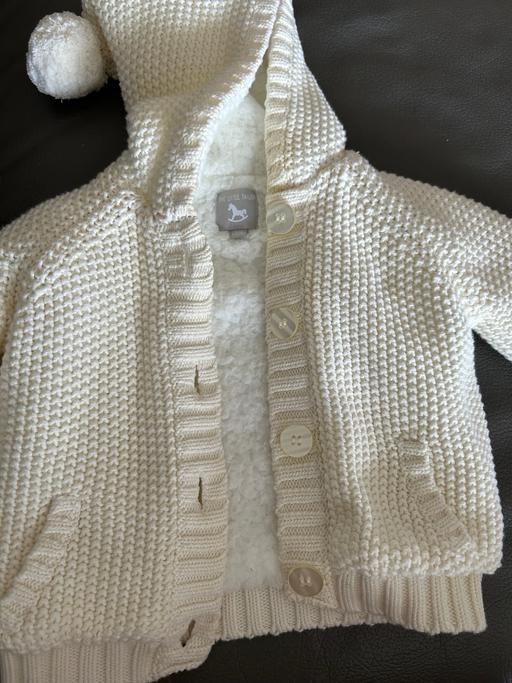 Buy & Sell Surrey Spelthorne - Photos for The Little Tailor Plushed Lined Baby coat