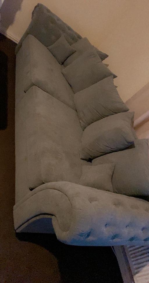 Buy & Sell West Midlands Birmingham - Photos for Windsor Textured Linen 4 Seat Sofa