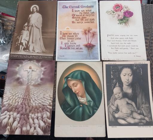 Buy & Sell Merseyside Saint Helens - Photos for 11 1930s 40s religious themed postcards
