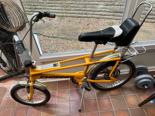 Buy & Sell Hertfordshire St. Albans - Photos for Yellow Raleigh Mk 3 Chopper Bike For Sale.