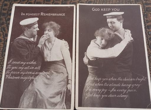 Buy & Sell Merseyside Saint Helens - Photos for Ww1 sailor and sweetheart photo postcards
