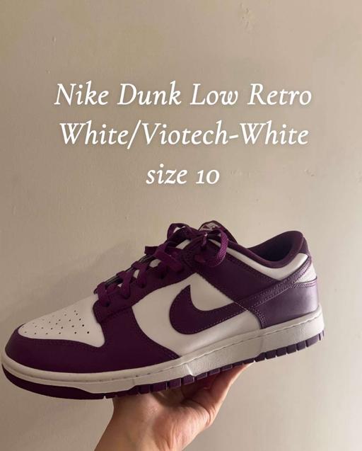 Buy & Sell West London Hounslow - Photos for Nike Dunk Low Reto White/Viotech-White