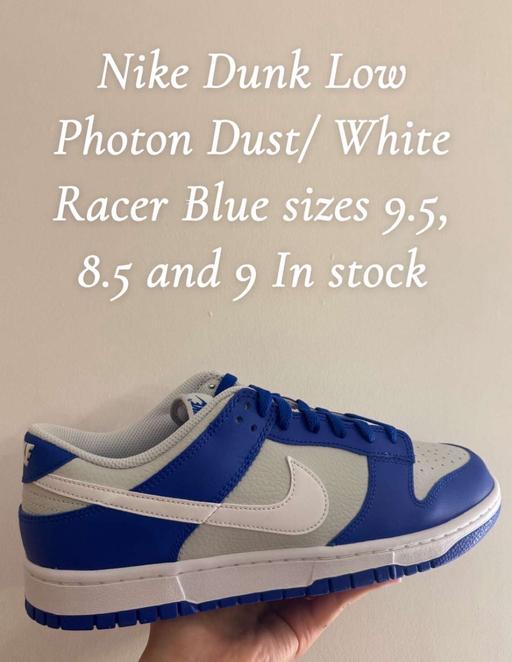 Buy & Sell West London Hounslow - Photos for Nike Dunk Low Photon Dust/White Racer Blue