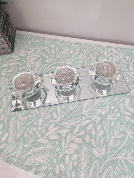 Buy & Sell West Midlands Sandwell - Photos for Glass Sparkly Candle Set