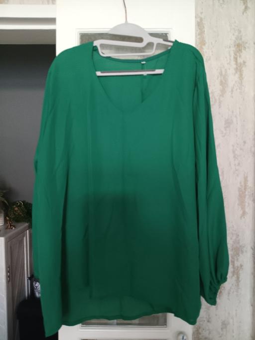 Buy & Sell East London Havering - Photos for shein emerald green blouse 2xl