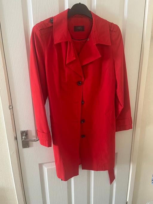 Buy & Sell West Midlands Birmingham - Photos for M &S red coat Mac