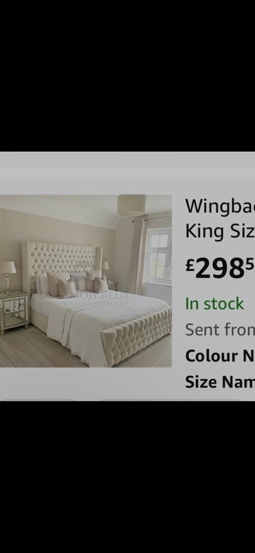 Buy & Sell South East London Croydon - Photos for King size cream bed