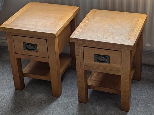 Buy & Sell Merseyside Saint Helens - Photos for Oak Lamp Table x 2