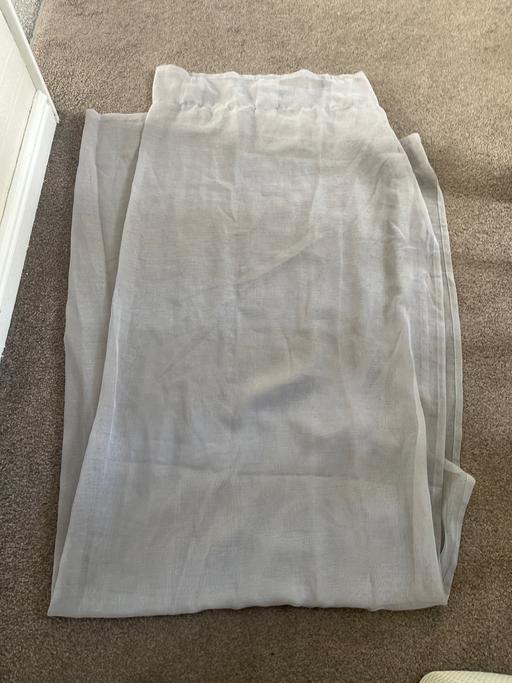 Buy & Sell South Yorkshire Rotherham - Photos for Door curtain voil grey