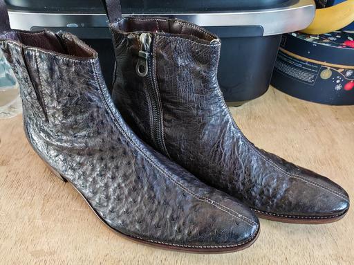Buy & Sell Essex Braintree - Photos for Paul Smith Ostrich Leather Boots - Men's UK11