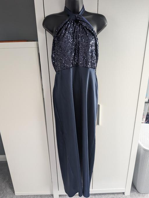 Buy & Sell Hampshire Portsmouth - Photos for navy sequin evening dress 16