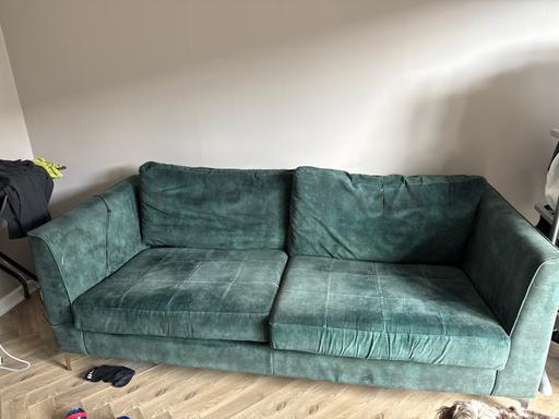 Buy & Sell Warrington Bewsey - Halton - Photos for Emerald sofa with matching cushions FREE