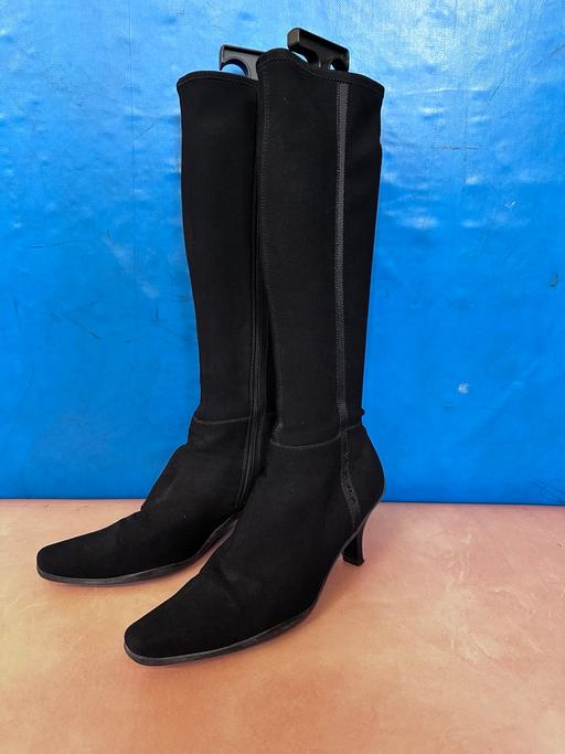 Buy & Sell North West London Frognal - North West London - Photos for 39,5 | Prada Y2K kittened heel stretch boots