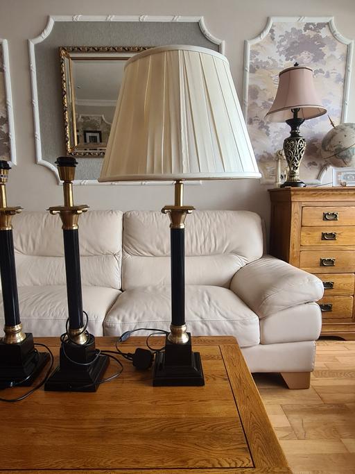 Buy & Sell West London Hillingdon - Photos for 4 table lamps with 4 shades