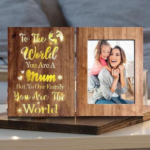 Buy & Sell West Midlands Birmingham - Photos for Mum Light Up Photo Wooden Frame NEW