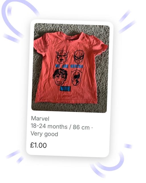 Buy & Sell West Midlands Walsall - Photos for Marvel t shirt