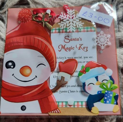 Buy & Sell West Yorkshire Kirklees - Photos for Santa's Magic Key In Snowman Gift Bag