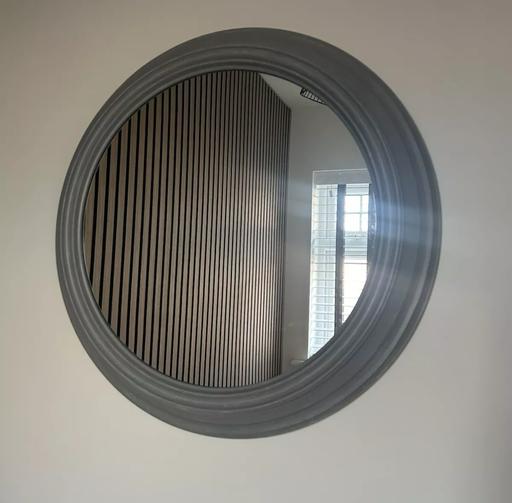 Buy & Sell East London Whitechapel - East London - Photos for Round Grey Dunelm 45cm mirror