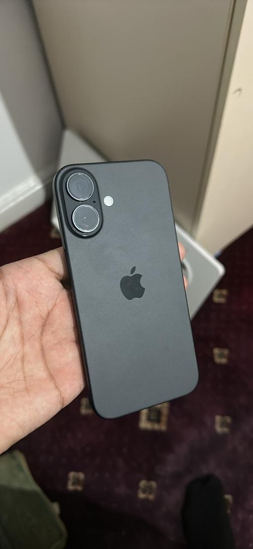 Buy & Sell West Midlands Sandwell - Photos for iPhone 16 Black 128GB 100%BH MINT CONDITION