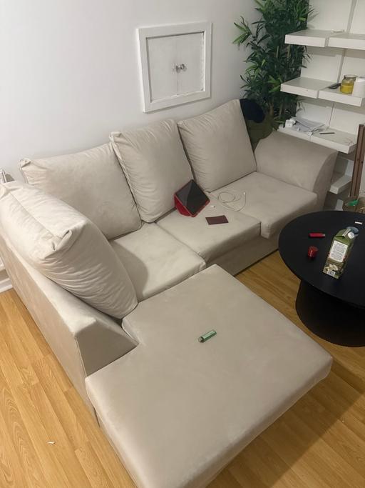 Buy & Sell South East London Bermondsey - South East London - Photos for Cream 3 seat sofa