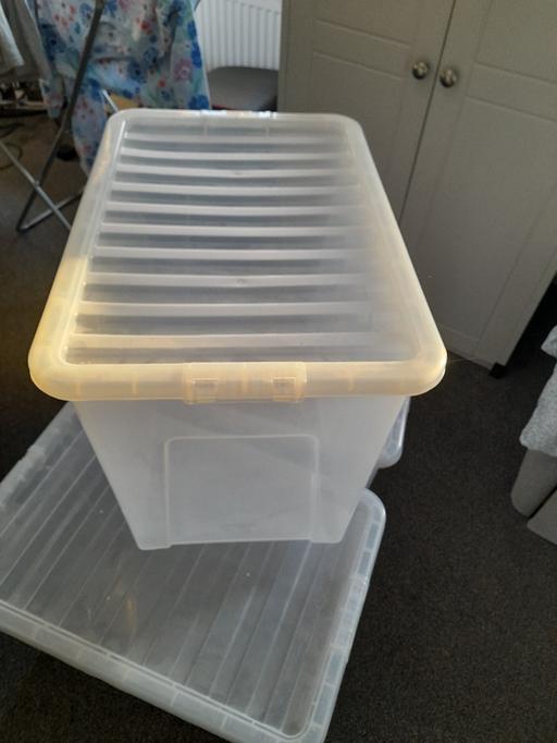 Buy & Sell South Yorkshire Doncaster - Photos for 3 large storage box's 80L