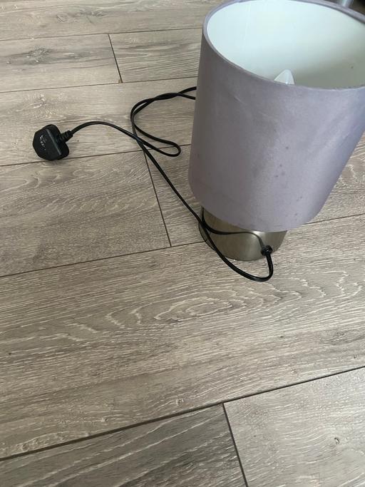 Buy & Sell West London Hounslow - Photos for Grey table lamp