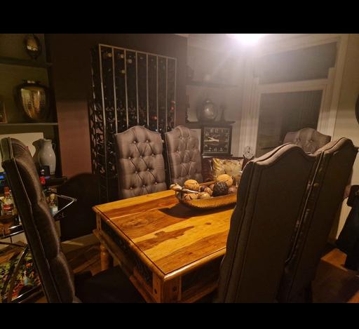 Buy & Sell Kent Ashford - Photos for Set 6 tall fabric chairs