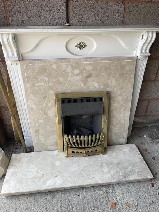Buy & Sell West Yorkshire Kirklees - Photos for Marble Fireplace set