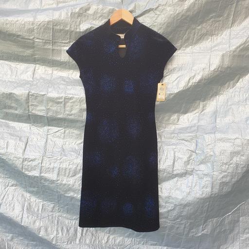 Buy & Sell West Midlands Dudley - Photos for River Island Black Blue Sparkle Dress UK 12