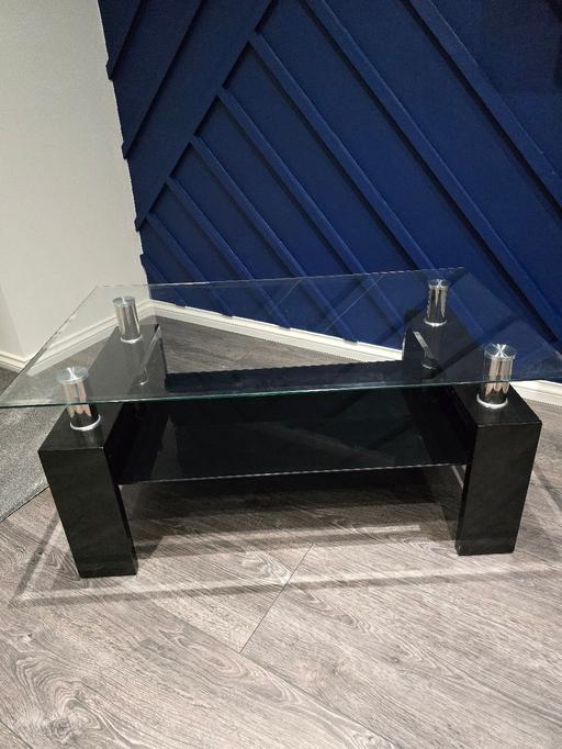 Buy & Sell East London South Hornchurch - East London - Photos for black glass coffee table