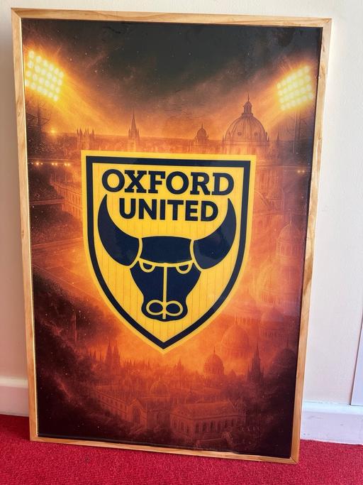 Buy & Sell Oxfordshire Oxford - Photos for Oxford United wall art