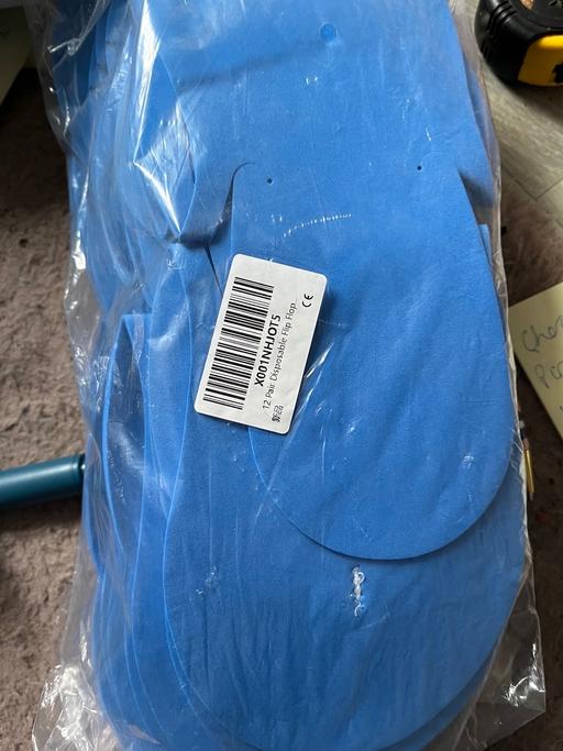 Buy & Sell West Midlands Wolverhampton - Photos for 12 pairs disposable flip flop salon / tan