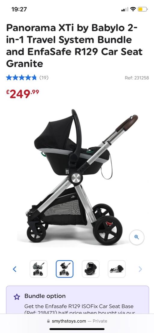 Buy & Sell South Yorkshire Barnsley - Photos for Pram/car seat travel system