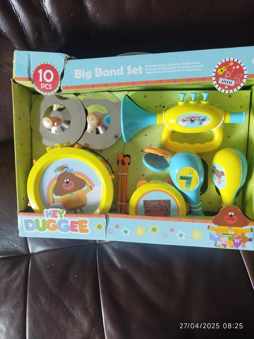 Buy & Sell West Yorkshire Wakefield - Photos for Hey Duggee Big Band Toy Set Drums Musical