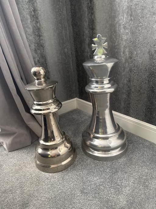 Buy & Sell Greater Manchester Wigan - Photos for Large nickel silver chess ornaments