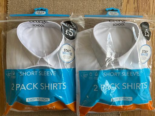 Buy & Sell West Midlands Sandwell - Photos for Boys School Shirts 12-13yrs New x 4