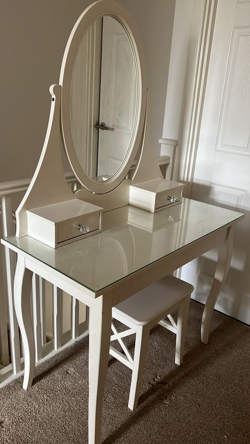 Buy & Sell Worcestershire Bromsgrove - Photos for white dressing table with mirror