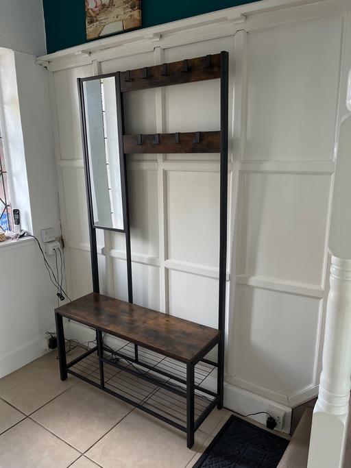 Buy & Sell West Midlands Solihull - Photos for Coat & Shoe Rack Hallway metal & wood