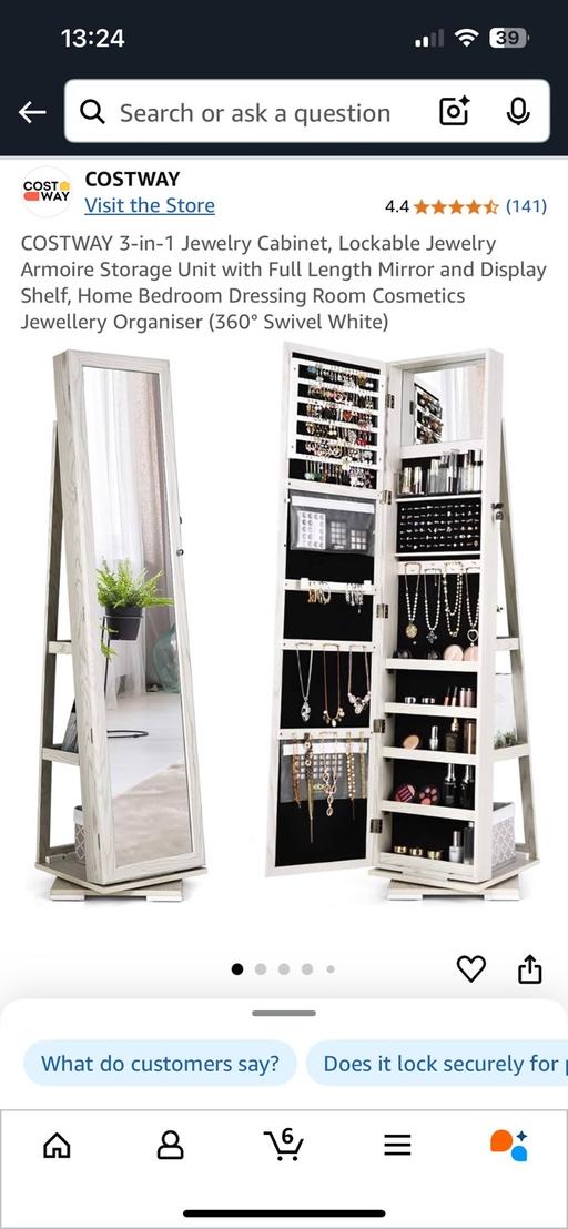 Buy & Sell East London Hackney Central - East London - Photos for Jewellery cabinet, jewellery box