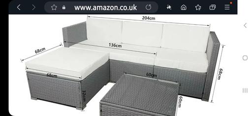 Buy & Sell West Northamptonshire Easton Neston - West Northamptonshire - Photos for Rattan garden sofa. 5pcs