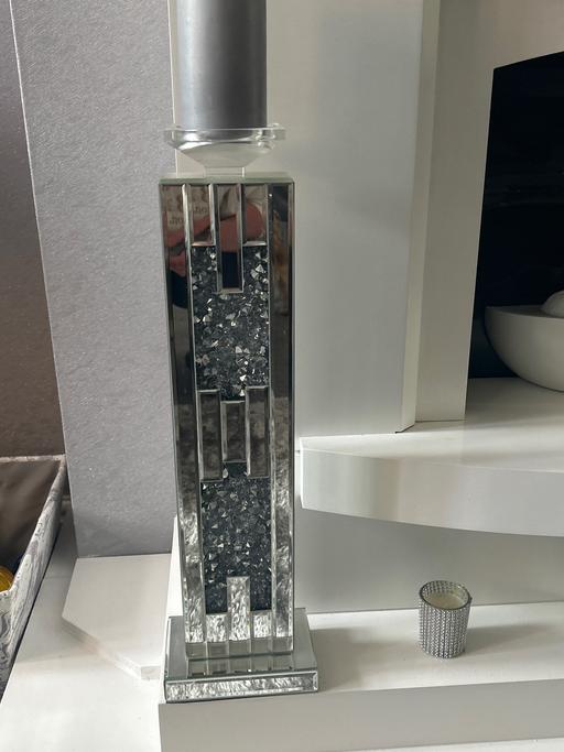 Buy & Sell West Midlands Wolverhampton - Photos for Grey crystal candle stands