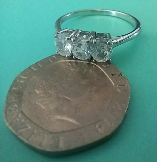 Buy & Sell Merseyside Saint Helens - Photos for Sterling silver triple oval gemstone ring
